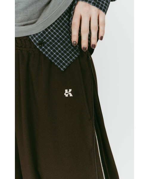 zip-up track pants(unisex)（その他パンツ）｜Knuth Marf