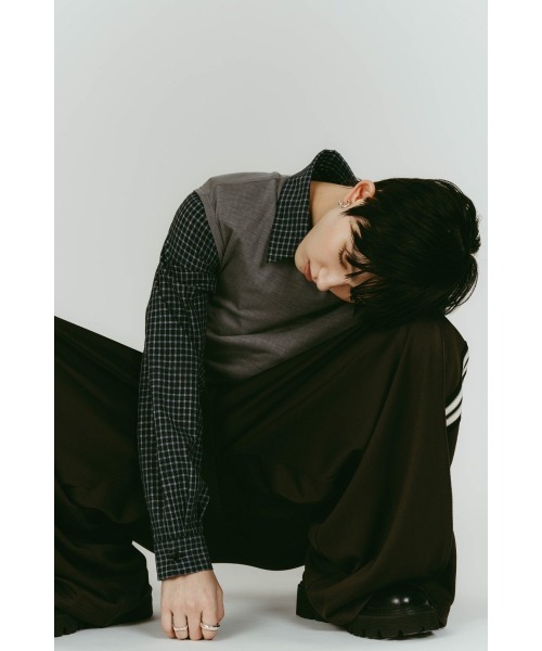 Knuth Marf（クヌースマーフ）の「zip-up track pants(unisex)（その他パンツ・レディース・ブラック/ブラウン/ブルー系その他2・X-SMALL/SMALL/MEDIUM）」の21枚目の写真