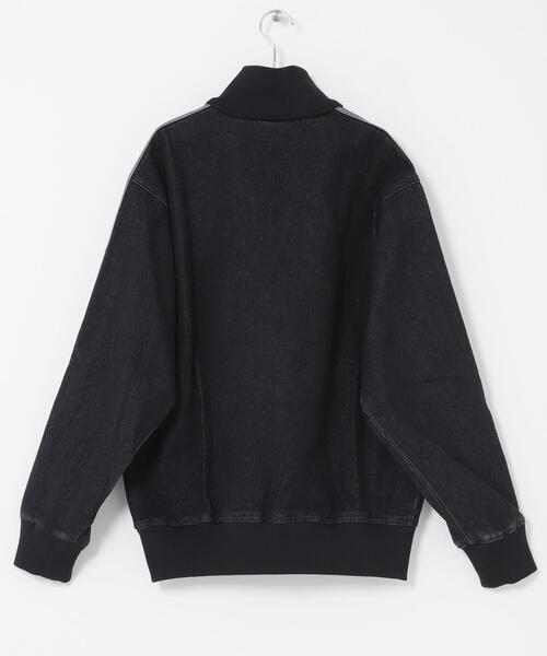 URBAN RESEARCH Sonny Label（アーバンリサーチサニーレーベル）の「adidas　DENIM FIREBIRD TRACK TOP（ブルゾン・メンズ・ブラック・LARGE/MEDIUM）」の6枚目の写真