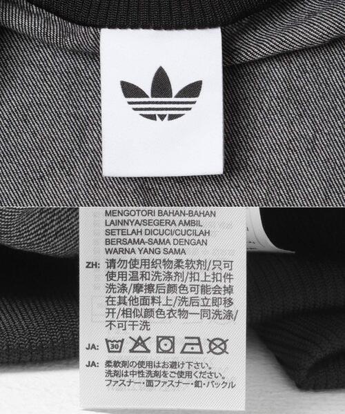 URBAN RESEARCH Sonny Label（アーバンリサーチサニーレーベル）の「adidas　DENIM FIREBIRD TRACK TOP（ブルゾン・メンズ・ブラック・LARGE/MEDIUM）」の8枚目の写真