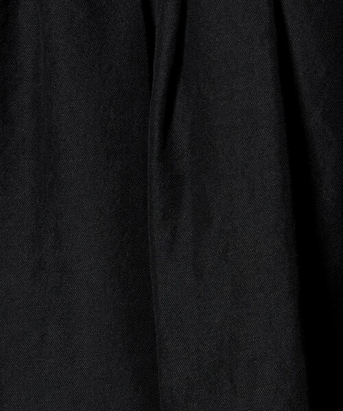 6（ロク）の「＜6(ROKU)＞麻ブレンド ロングスカート（スカート・レディース・ベージュ/ブラック・36/38）」の16枚目の写真