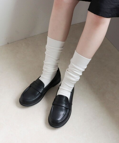 fredy emue（フレディエミュ）の「ソールステッチローファー（その他シューズ・レディース・ブラック/ブラウン系その他・24.5/24/23.5/23）」の2枚目の写真