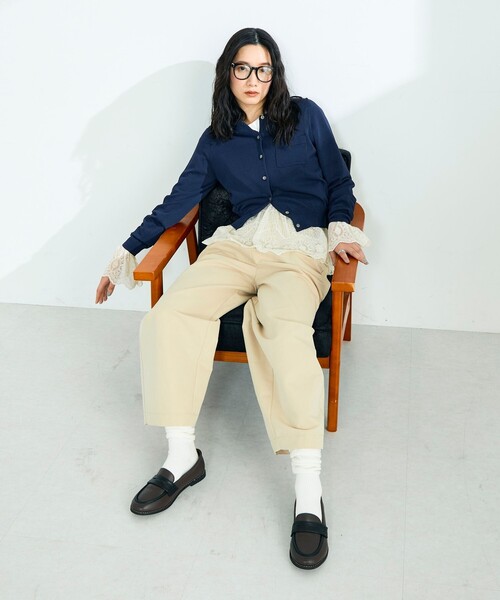 fredy emue（フレディエミュ）の「ソールステッチローファー（その他シューズ・レディース・ブラック/ブラウン系その他・24.5/24/23.5/23）」の5枚目の写真