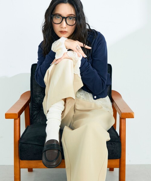 fredy emue（フレディエミュ）の「ソールステッチローファー（その他シューズ・レディース・ブラック/ブラウン系その他・24.5/24/23.5/23）」の6枚目の写真