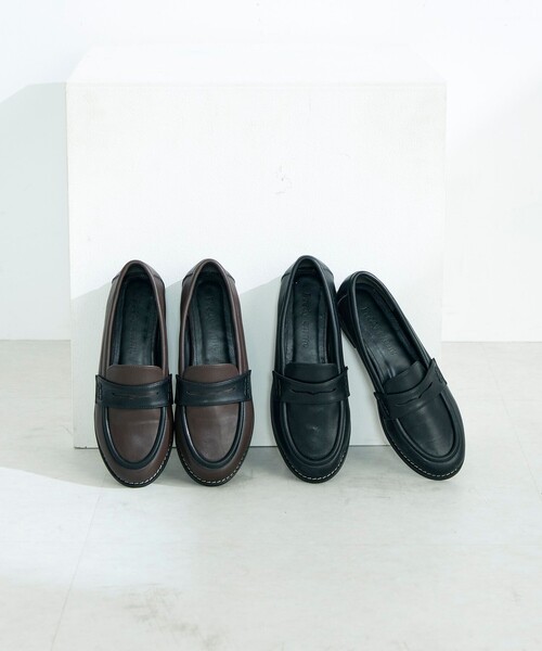 fredy emue（フレディエミュ）の「ソールステッチローファー（その他シューズ・レディース・ブラック/ブラウン系その他・24.5/24/23.5/23）」の9枚目の写真