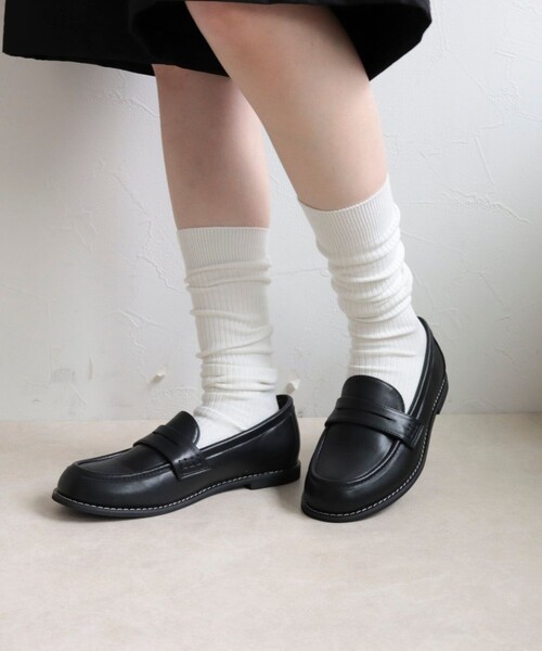 fredy emue（フレディエミュ）の「ソールステッチローファー（その他シューズ・レディース・ブラック/ブラウン系その他・24.5/24/23.5/23）」の12枚目の写真