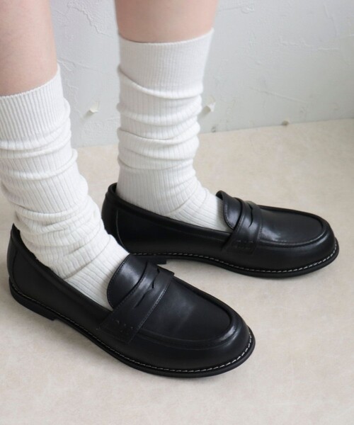 fredy emue（フレディエミュ）の「ソールステッチローファー（その他シューズ・レディース・ブラック/ブラウン系その他・24.5/24/23.5/23）」の14枚目の写真