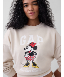 GAP（ギャップ）の「Gap × ディズニー ミニーマウス オーバーサイズ GAPロゴ スウェットシャツ（スウェット）」
