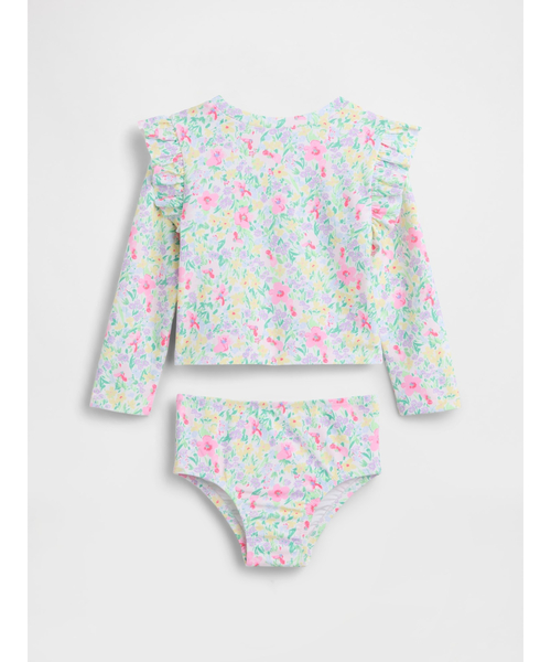 GAP(ギャップ)の「2ピースラッシュガード 水着 (幼児・ベビー)(水着・キッズ・マルチ・90cm/105cm/110cm/100cm/95cm/80cm/70cm)」の2枚目の写真