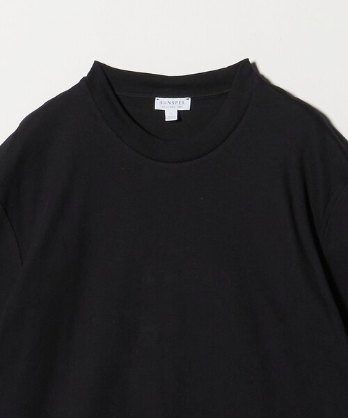 SUNSPEL(サンスペル)の「<SUNSPEL>リラックスフィット ヘビーウェイト Tシャツ(Tシャツ/カットソー・メンズ・ブラック/ホワイト・S/M/L)」の4枚目の写真