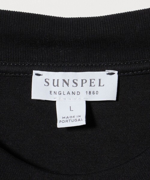 SUNSPEL(サンスペル)の「<SUNSPEL>リラックスフィット ヘビーウェイト Tシャツ(Tシャツ/カットソー・メンズ・ブラック/ホワイト・S/M/L)」の9枚目の写真