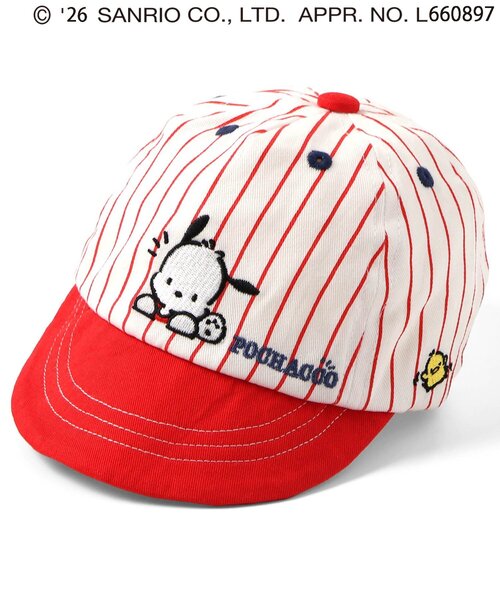 sanrio（サンリオ）の「サンリオキャラクターズ いろいろスポーツ帽子（キャップ・キッズ・レッド/クリーム・50/48）」の7枚目の写真
