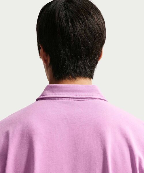 NIKE(ナイキ)の「ナイキ スポーツウェア クラブ メンズ ジャージー ポロ / Nike Sportswear Club Men's Jersey Polo IF0732-503 Light Magenta(ポロシャツ・メンズ・パープル系その他2・2XL/XL/S/L/M)」の6枚目の写真