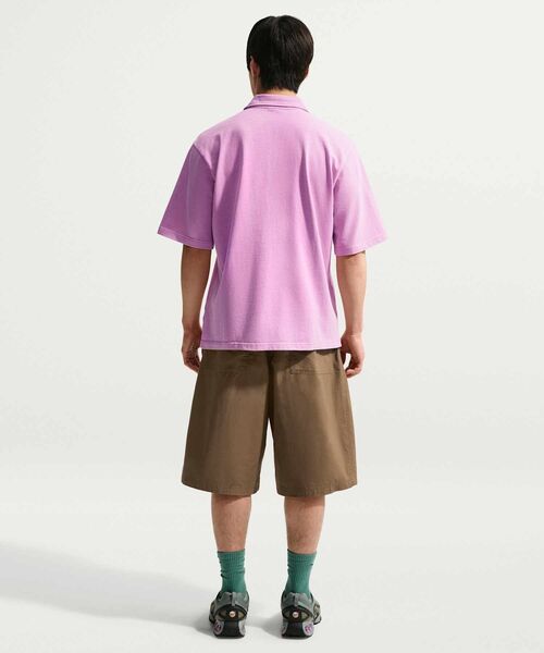 NIKE(ナイキ)の「ナイキ スポーツウェア クラブ メンズ ジャージー ポロ / Nike Sportswear Club Men's Jersey Polo IF0732-503 Light Magenta(ポロシャツ・メンズ・パープル系その他2・2XL/XL/S/L/M)」の3枚目の写真