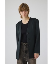 RIM.ARK | Hidden detail curve jacket ヒドゥン ディテール カーブ ジャケット(テーラードジャケット)
