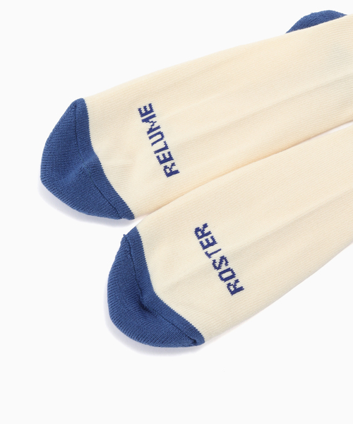 ROSTER SOX(ロスターソックス)の「ROSTER SOX/ロスターソックス 別注 3トーンソックス(ソックス/靴下・メンズ・ホワイト/アイボリー/ホワイト系その他・MEDIUM/LARGE)」の8枚目の写真
