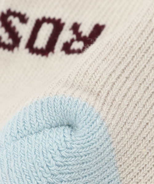 ROSTER SOX(ロスターソックス)の「ROSTER SOX/ロスターソックス 別注 3トーンソックス(ソックス/靴下・メンズ・ホワイト/アイボリー/ホワイト系その他・MEDIUM/LARGE)」の4枚目の写真