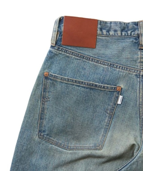 SUGARHILL(シュガーヒル)の「DESTRESSED MODERN DENIM WIDE CUT(デニムパンツ・メンズ・インディゴブルー・32/30)」の3枚目の写真