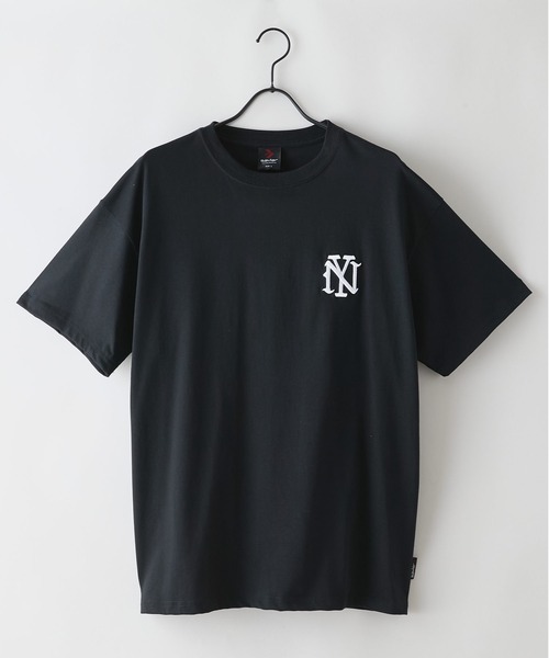 SAVIER(サビアー)の「【SAVIER/サビアー】×【ZERO STAIN/ゼロステイン】コラボ NY ロゴ刺繍 半袖 Tシャツ/ NY Logo(Tシャツ/カットソー・メンズ・オフホワイト/ブラック/ホワイト・MEDIUM/LARGE)」の4枚目の写真