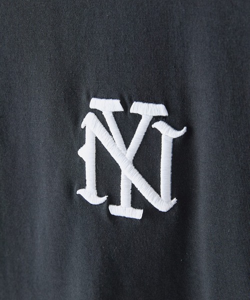 SAVIER(サビアー)の「【SAVIER/サビアー】×【ZERO STAIN/ゼロステイン】コラボ NY ロゴ刺繍 半袖 Tシャツ/ NY Logo(Tシャツ/カットソー・メンズ・オフホワイト/ブラック/ホワイト・MEDIUM/LARGE)」の7枚目の写真