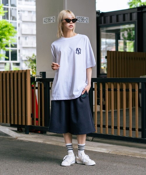 SAVIER(サビアー)の「【SAVIER/サビアー】×【ZERO STAIN/ゼロステイン】コラボ NY ロゴ刺繍 半袖 Tシャツ/ NY Logo(Tシャツ/カットソー・メンズ・オフホワイト/ブラック/ホワイト・MEDIUM/LARGE)」の14枚目の写真