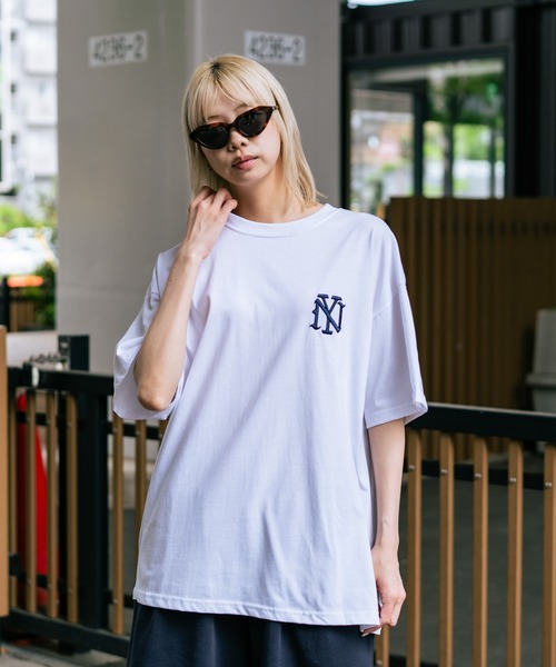 SAVIER(サビアー)の「【SAVIER/サビアー】×【ZERO STAIN/ゼロステイン】コラボ NY ロゴ刺繍 半袖 Tシャツ/ NY Logo(Tシャツ/カットソー・メンズ・オフホワイト/ブラック/ホワイト・MEDIUM/LARGE)」の18枚目の写真