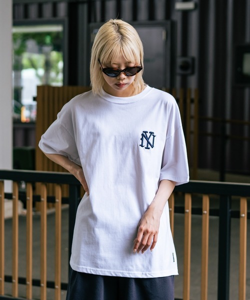 SAVIER(サビアー)の「【SAVIER/サビアー】×【ZERO STAIN/ゼロステイン】コラボ NY ロゴ刺繍 半袖 Tシャツ/ NY Logo(Tシャツ/カットソー・メンズ・オフホワイト/ブラック/ホワイト・MEDIUM/LARGE)」の20枚目の写真