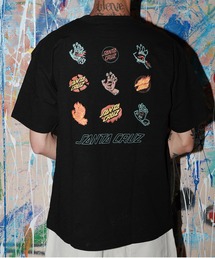 【ムラサキスポーツ限定】SANTA CRUZ サンタクルーズ 半袖 Tシャツ BINGO HAND S/S TEE 502263411