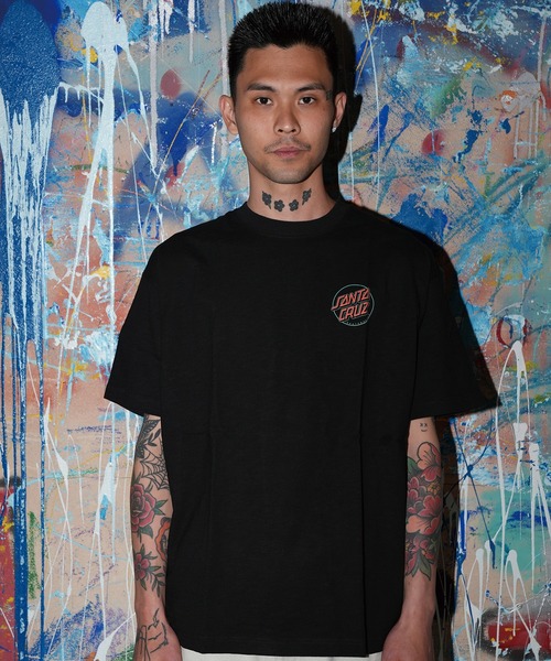 SANTA CRUZ(サンタクルーズ)の「【ムラサキスポーツ限定】SANTA CRUZ サンタクルーズ 半袖 Tシャツ BINGO HAND S/S TEE 502263411(Tシャツ/カットソー・メンズ・ブラック/ホワイト・XL/L/M)」の5枚目の写真