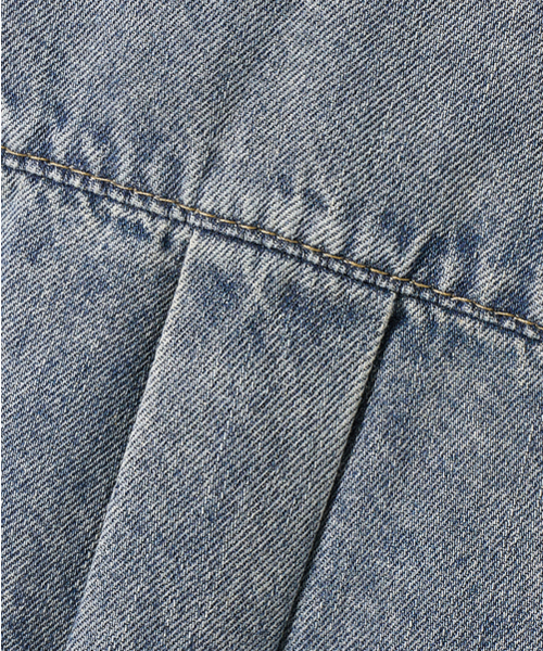 DIMITRI BLACK（ディミトリブラック）の「[10周年企画] みんなのバイオウォッシングデニムシャツ_4 COLOR（シャツ/ブラウス・レディース・ライトインディゴブルー/ブラック/ブルーグレー/ライトブルー・LARGE/MEDIUM/X-LARGE/SMALL）」の19枚目の写真