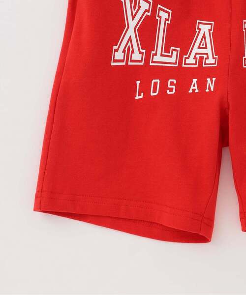 XLARGE KIDS(エクストララージキッズ)の「【人気商品再入荷】【直営店で取り扱い無し】フロントロゴショーツ(その他パンツ・キッズ・グリーン/レッド/ブラック・90cm/140cm/110cm/130cm/100cm/120cm)」の8枚目の写真