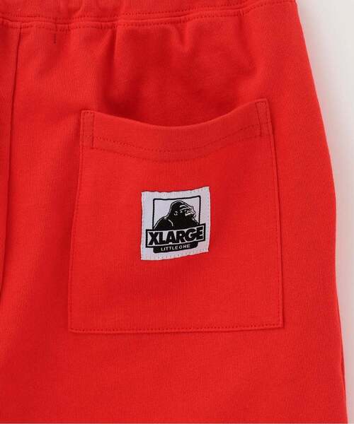 XLARGE KIDS(エクストララージキッズ)の「【人気商品再入荷】【直営店で取り扱い無し】フロントロゴショーツ(その他パンツ・キッズ・グリーン/レッド/ブラック・90cm/140cm/110cm/130cm/100cm/120cm)」の7枚目の写真
