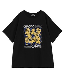 Candy Stripper | CHAOTIC CANDYS BIG Tシャツ(Tシャツ/カットソー)