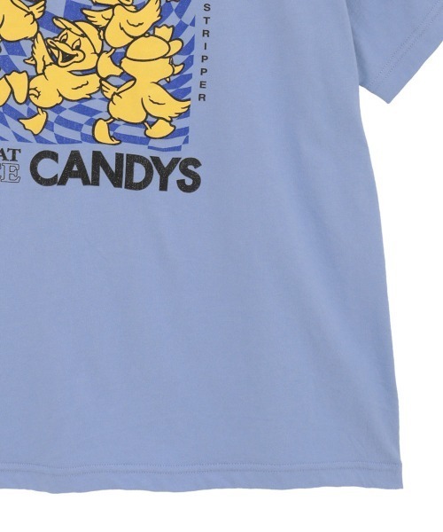 Candy Stripper(キャンディストリッパー)の「CHAOTIC CANDYS BIG Tシャツ(Tシャツ/カットソー・レディース・ブラック/ブルー/オフホワイト・FREE)」の11枚目の写真