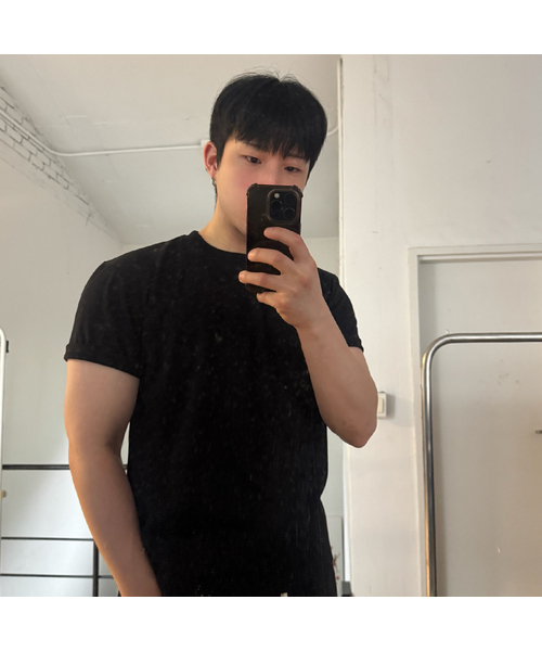SENTAIR(センテア)の「エッセンシャルマッスルフィットクロップ半袖Tシャツ_ブラック(Tシャツ/カットソー・メンズ・その他・46/48/50)」の1枚目の写真