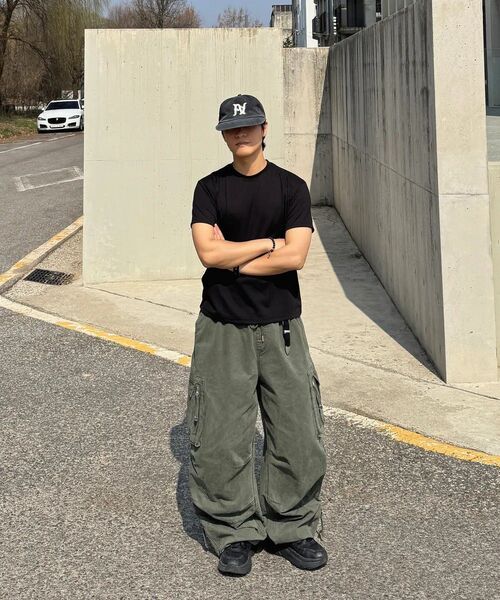 SENTAIR(センテア)の「エッセンシャルマッスルフィットクロップ半袖Tシャツ_ブラック(Tシャツ/カットソー・メンズ・その他・46/48/50)」の14枚目の写真