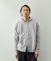 REMI RELIEF/レミレリーフ】SP加工裏毛ZIPパーカー New Fit（パーカー