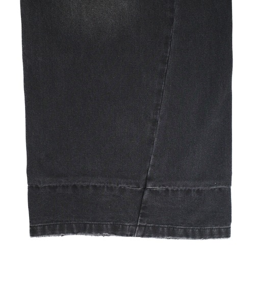 Mr.creape(ミスタークリエイプ)の「【MC25】【Mr.creape/ミスター・クリエイプ】Washed Wide-Leg Baggy Denim(デニムパンツ・メンズ・ブラック/ブルー・LARGE/MEDIUM/SMALL)」の13枚目の写真