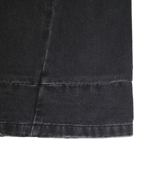 Mr.creape(ミスタークリエイプ)の「【MC25】【Mr.creape/ミスター・クリエイプ】Washed Wide-Leg Baggy Denim(デニムパンツ・メンズ・ブラック/ブルー・LARGE/MEDIUM/SMALL)」の14枚目の写真