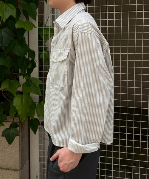 Chikashitsu +（チカシツプラス）の「【Chikashitsu +】cropped pocket