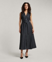 G-STAR（ジースター）の「Long Blazer Dress/テーラードベストロングワンピース（ワンピース）」
