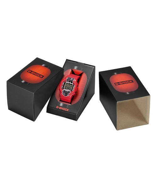 G-SHOCK(ジーショック)の「赤提灯 / DW-5600AKA-4JR(デジタル腕時計・メンズ・レッド・FREE)」の1枚目の写真