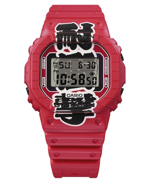 G-SHOCK(ジーショック)の「赤提灯 / DW-5600AKA-4JR(デジタル腕時計・メンズ・レッド・FREE)」の4枚目の写真