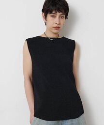 Whim Gazette | ペーパーノースリーブニット(ニット/セーター)