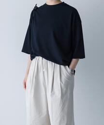 ハイツイストボーダーカットソー（Tシャツ/カットソー）｜かぐれ