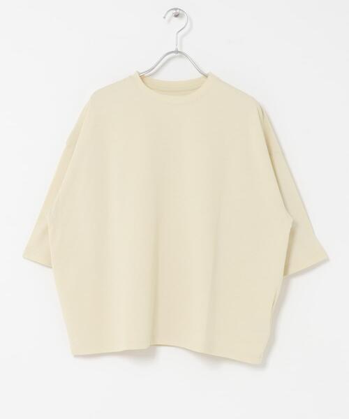 かぐれ（カグレ）の「ワイドTシャツ（Tシャツ/カットソー・レディース・イエロー系その他/オフホワイト/ネイビー・FREE）」の21枚目の写真