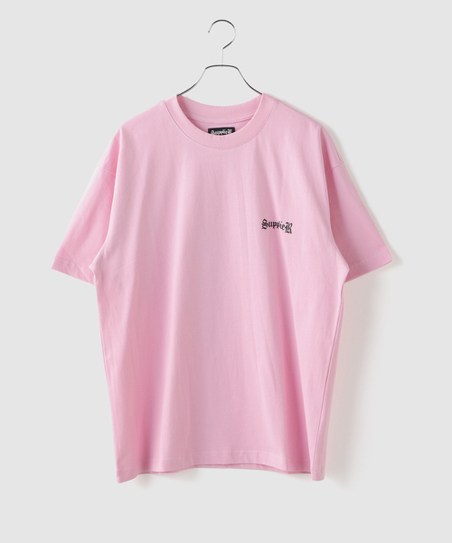 SUPPLIER(サプライヤー)の「SUPPLIER / サプライヤー Tribal Cross Tee(Tシャツ/カットソー・メンズ・ピンク/ブラック・MEDIUM/LARGE)」の5枚目の写真