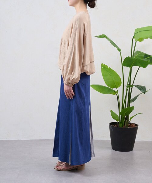 Jena espace merveilleux(ジェナ エスパスメルヴェイユ)の「裾ドロストヨウリュウブルゾン(ベスト・レディース・ブラック/オフホワイト/ベージュ・FREE)」の16枚目の写真