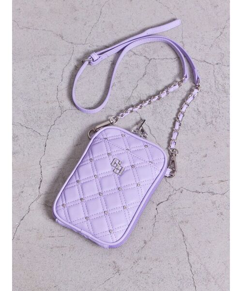 GG bijou quilting ミニショルダーBAG（ショルダーバッグ）｜GYDA