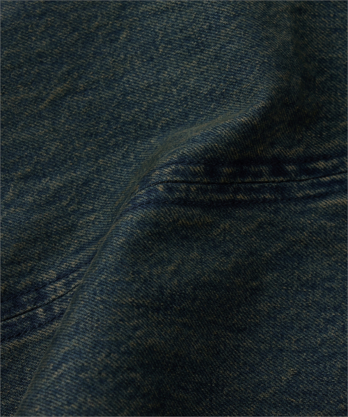 MAISON MINED（メゾンミネド）の「FRONT LINE WASHED DENIM PANTS BROWN（デニムパンツ・メンズ・その他・SMALL/MEDIUM/LARGE）」の3枚目の写真